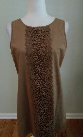 J. Crew Dresses & Skirts - J Crew lace panel shift dress